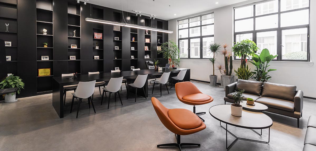 高層辦公室-常州辦公樓室內裝修