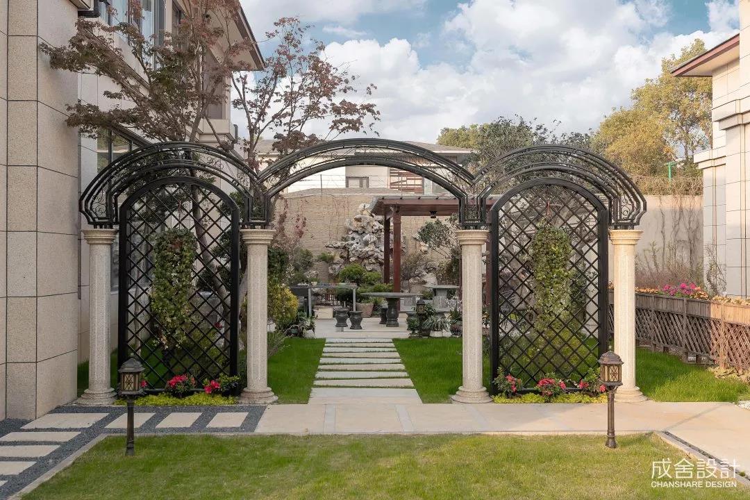 庭院-常州別墅中式裝修