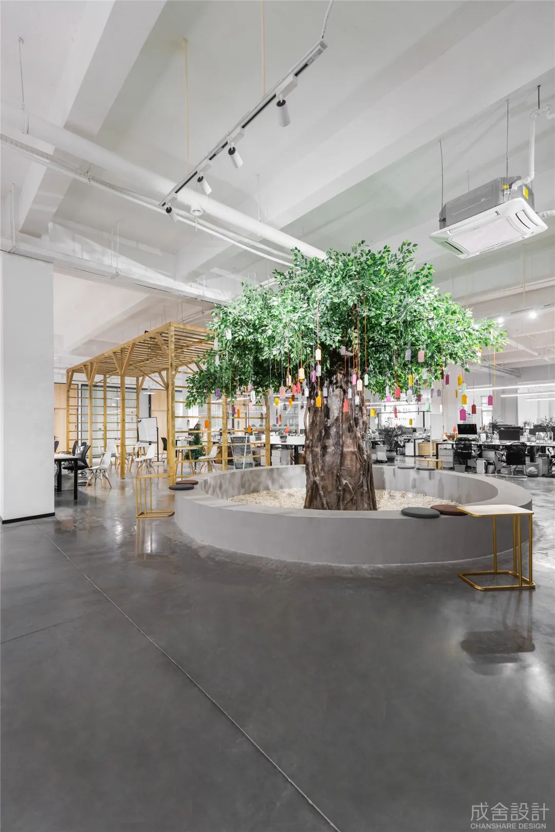 休閑區(qū)-常州辦公樓室內裝修