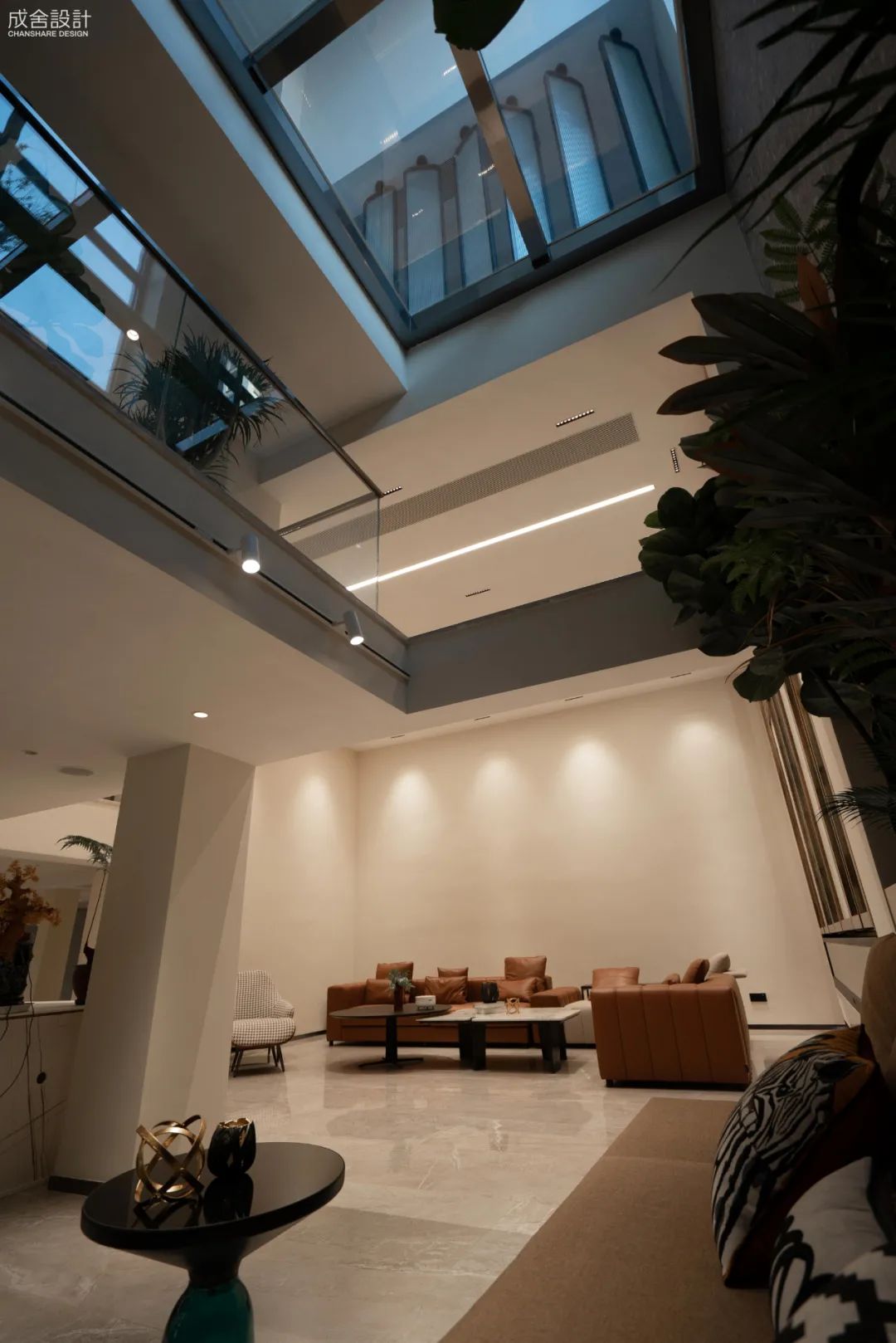 會客廳-常州別墅設(shè)計裝飾