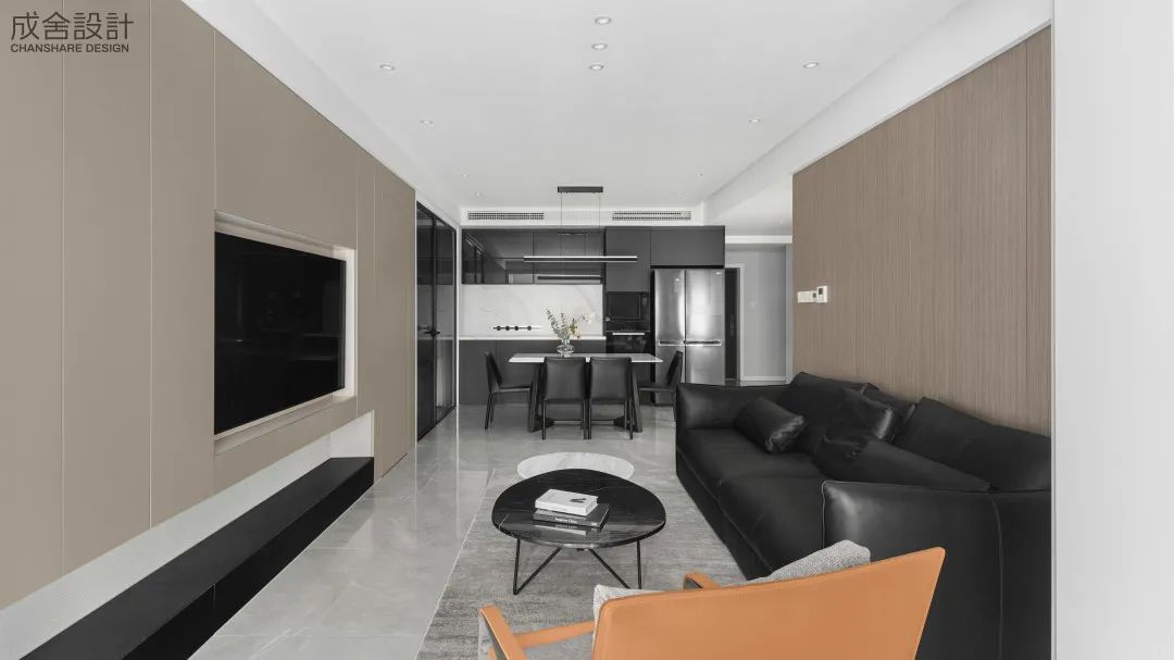 客餐廳-常州公寓設(shè)計(jì)