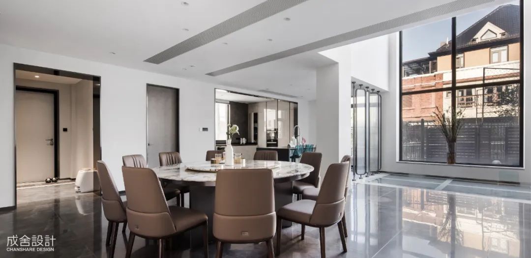 餐廳-常州別墅設(shè)計裝飾