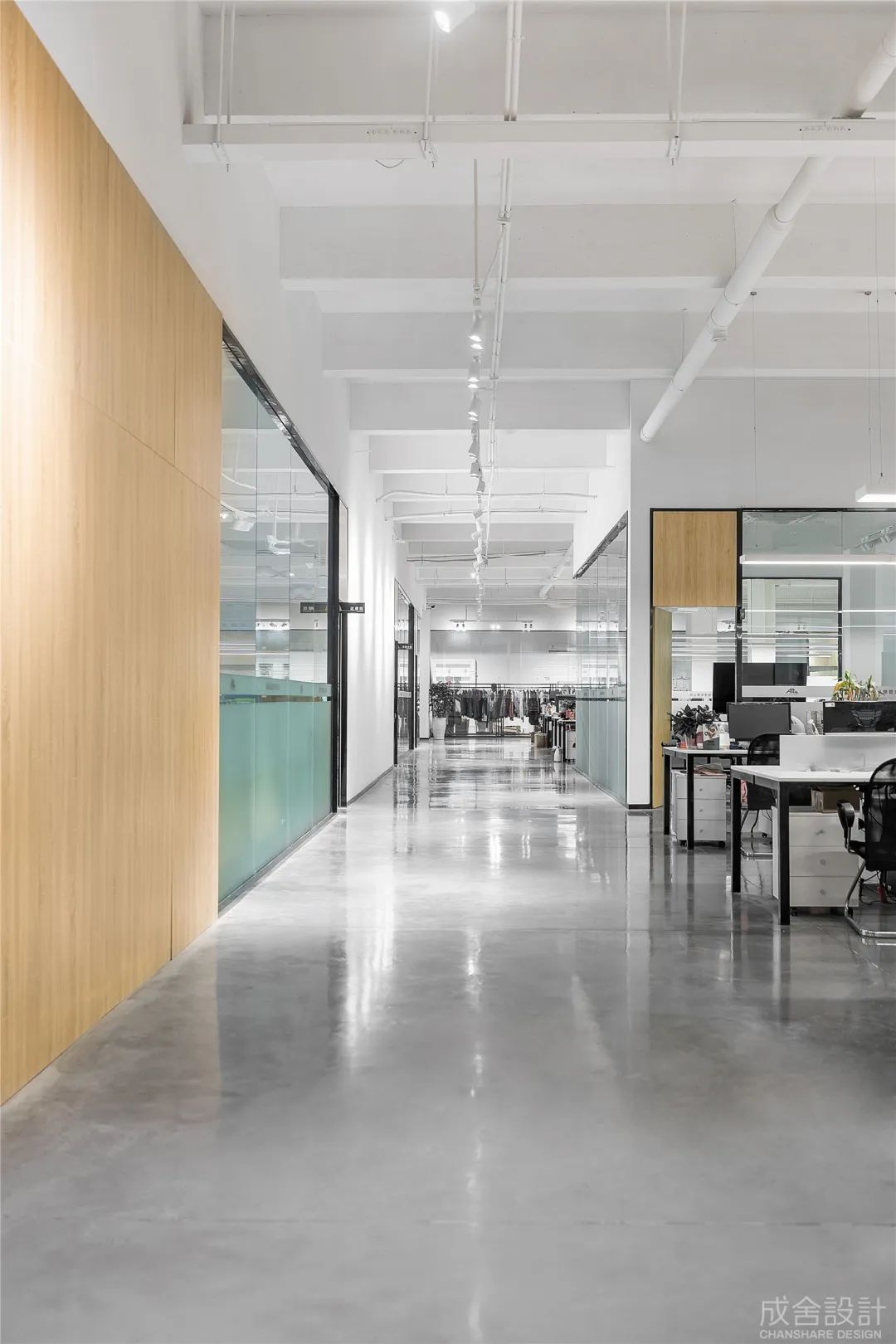走廊-常州辦公樓室內裝修