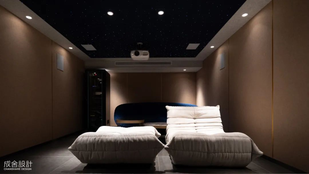 影音室-常州別墅設(shè)計裝飾