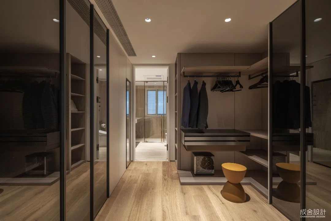 衣帽間-常州別墅中式裝修