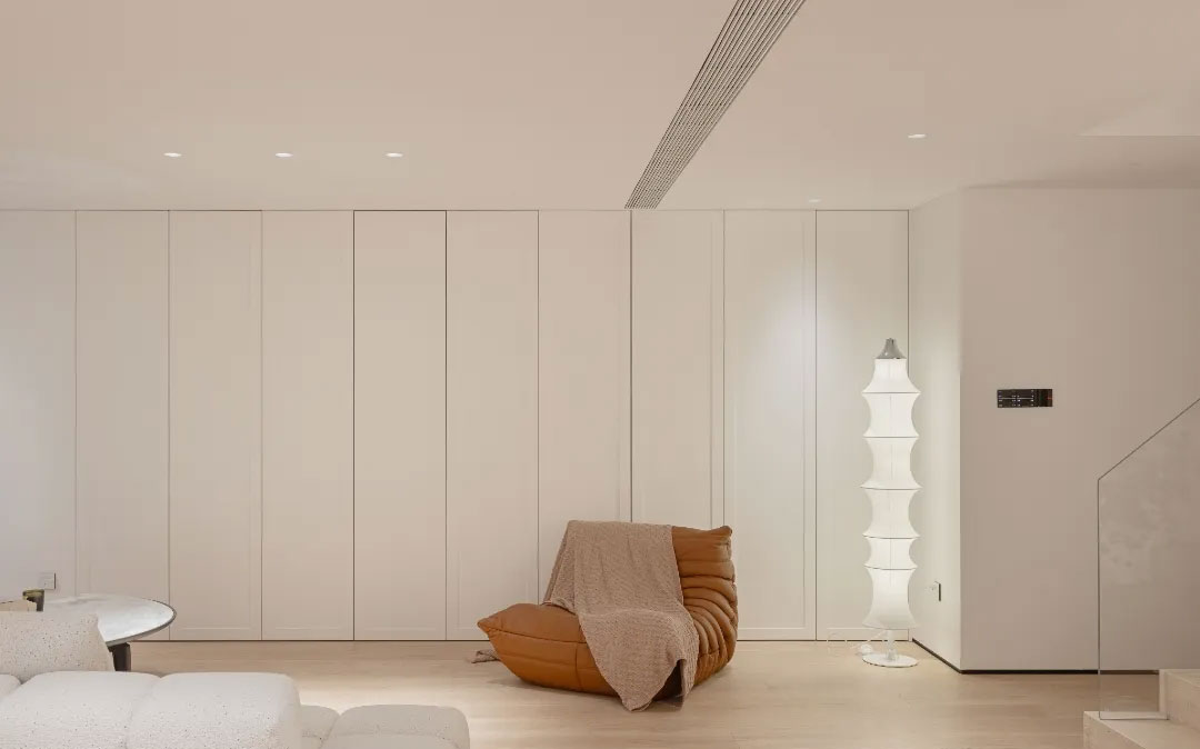 沙發(fā)角-常州別墅中式裝修