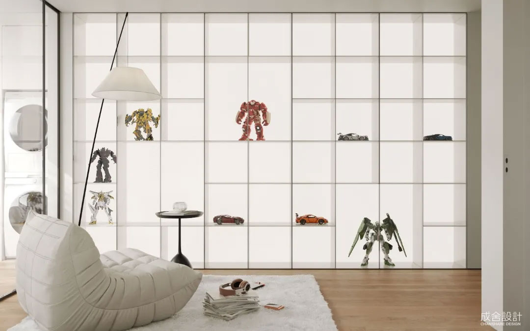 展示柜-常州別墅中式裝修