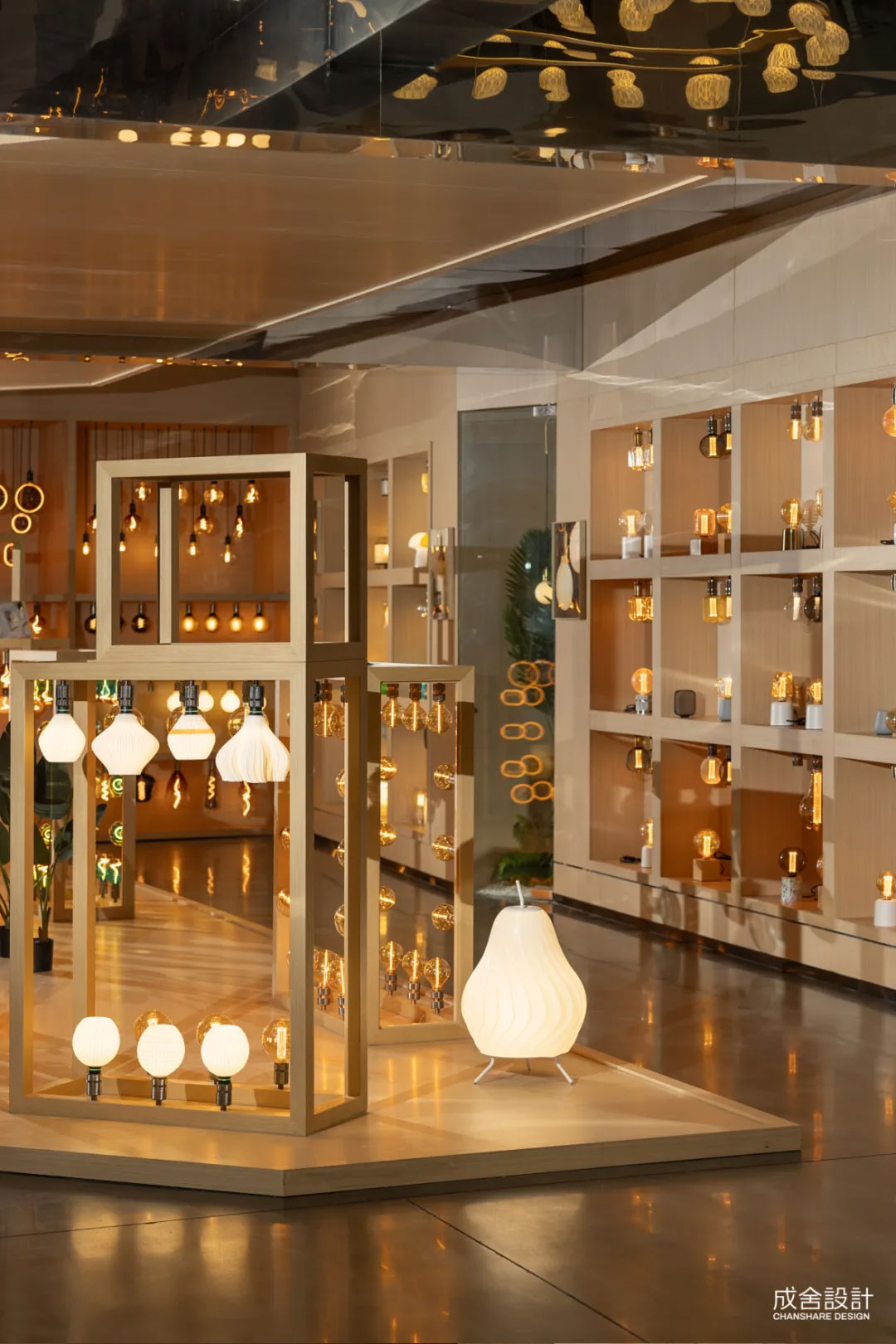 展廳燈具展示-常州品牌工裝公司