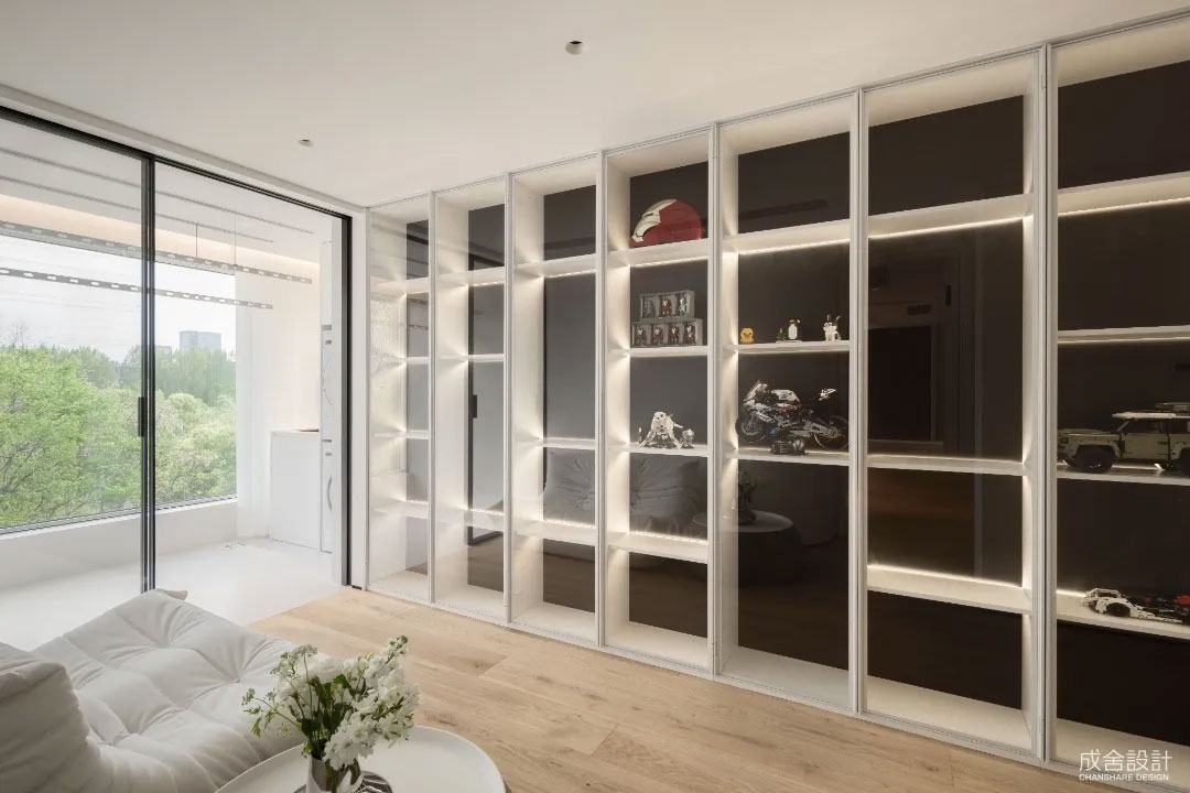 休閑區(qū)-常州別墅中式裝修