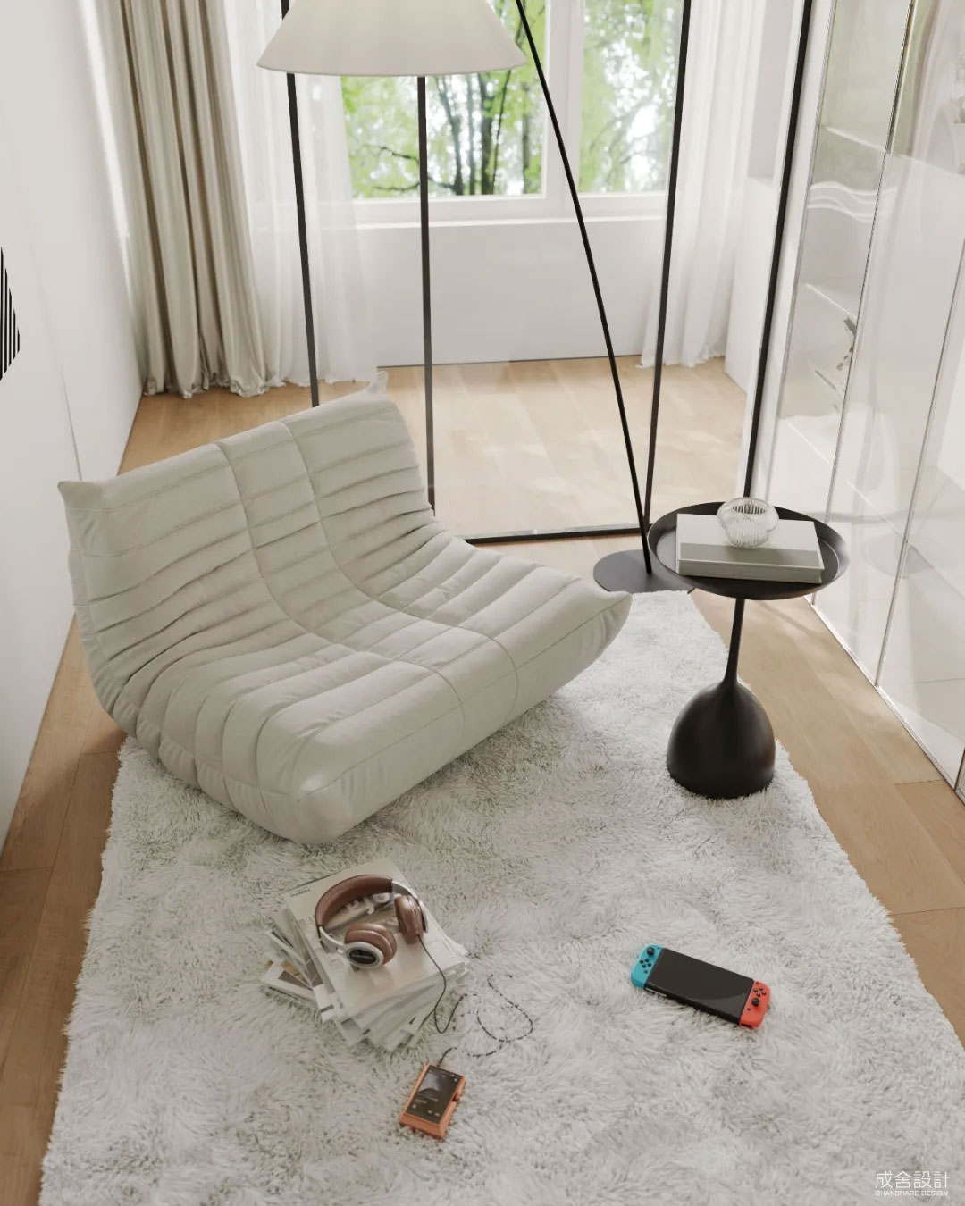 起居室-常州別墅中式裝修